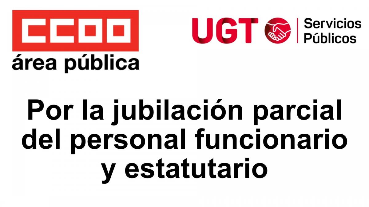 Jubilaci particla de funcionarios y personal estatutario