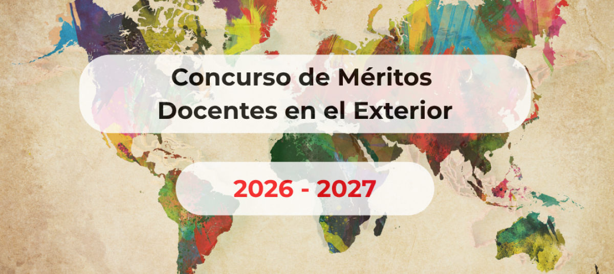 Concurso de méritos docentes en el exterior